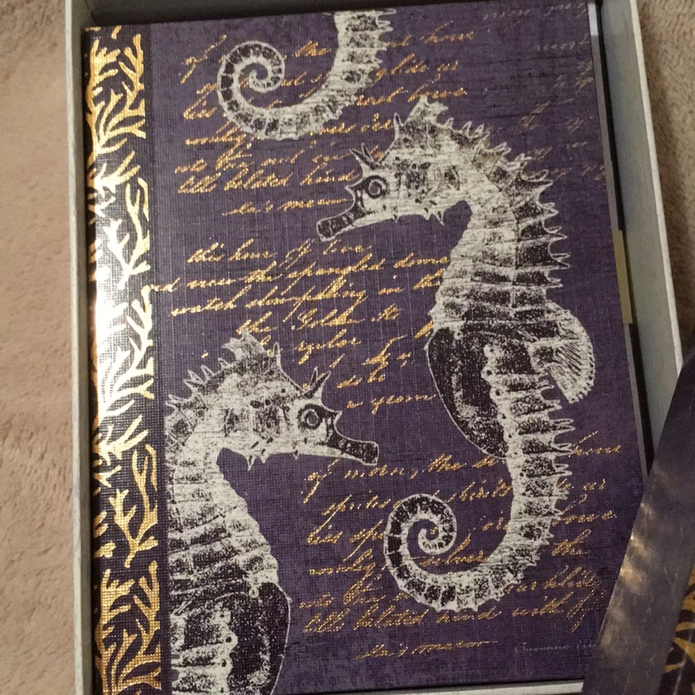 Ocean Treasure Boxed Note Card Set of 13 NWT Lang - Picture 6 of 10